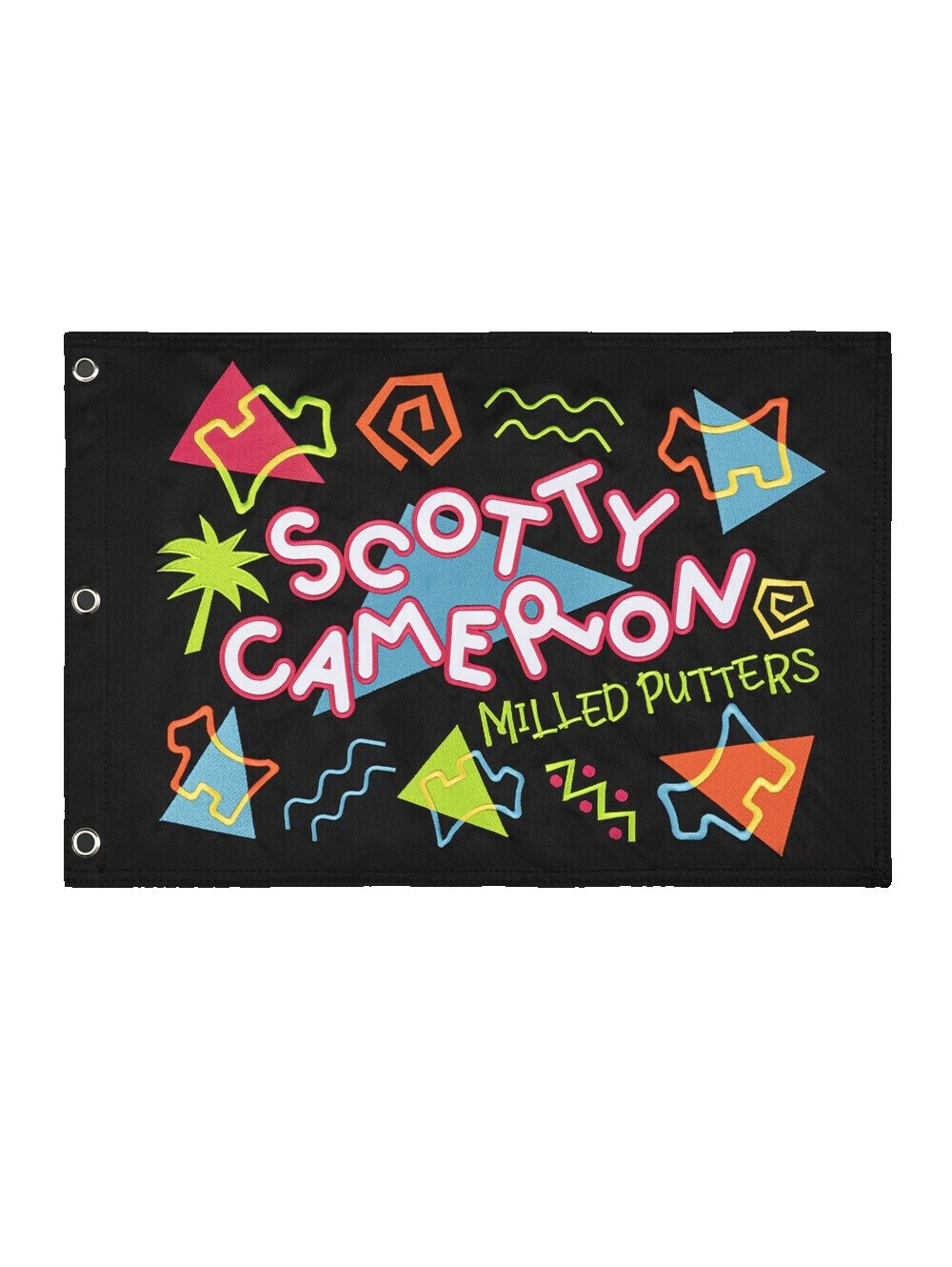 Scotty Cameron Dog Days Pin Flag Embroider 80's Limited Surf
